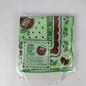 Girl Scouts "You're Mint To Be Cool" Cool Fabric Bandana *Little Brownie Bakers*